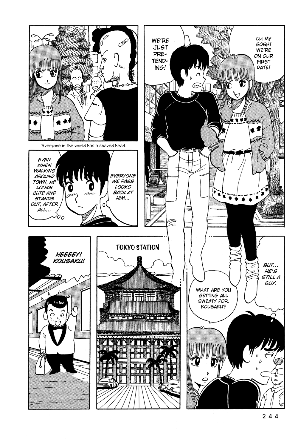 Stop!! Hibari-kun! Chapter 33 page 11 - Chapter 33: All Right!! Finally Our First Date!!