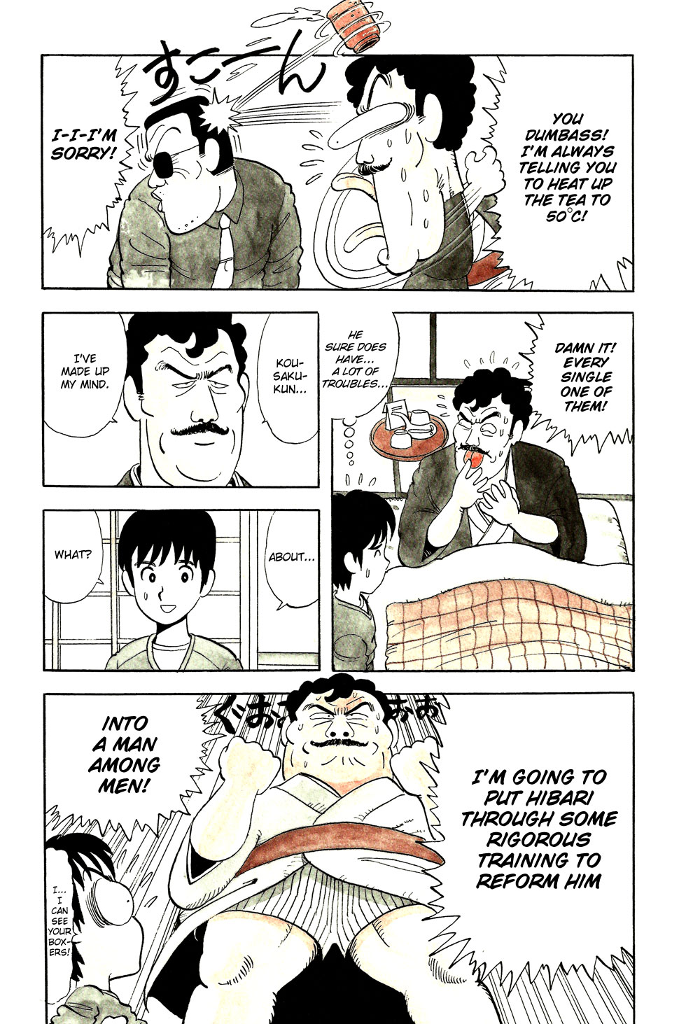 Stop!! Hibari-kun! Chapter 4 page 10 - Chapter 4: Act Like a Man!!