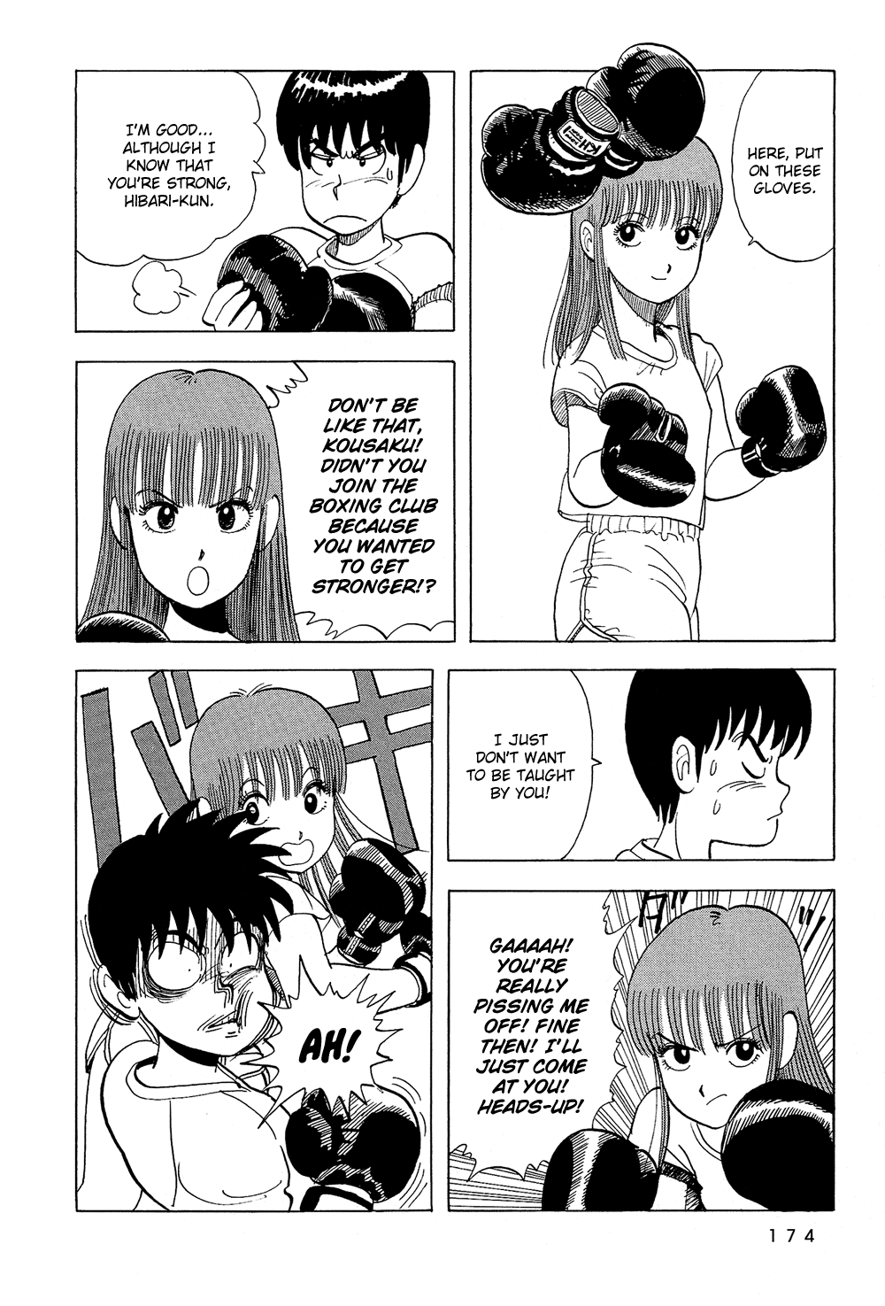 Stop!! Hibari-kun! Chapter 46 page 13 - Chapter 46: Boxing With Me!?