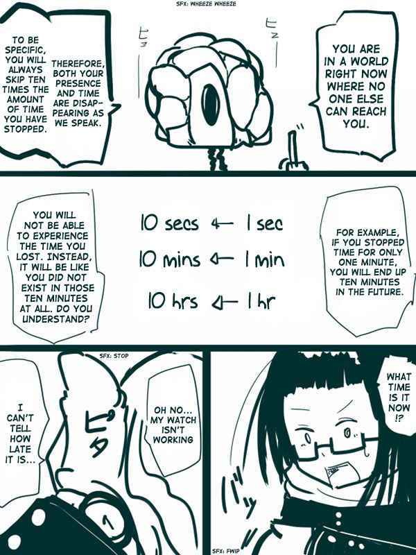 Stop! Time! Chapter 3 page 5 - Chapter 3