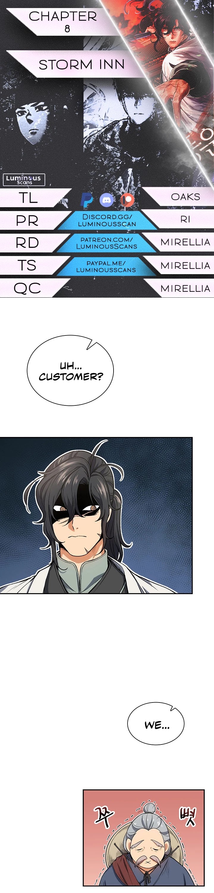 Storm Inn Chapter 8 page 1 - Chapter 8