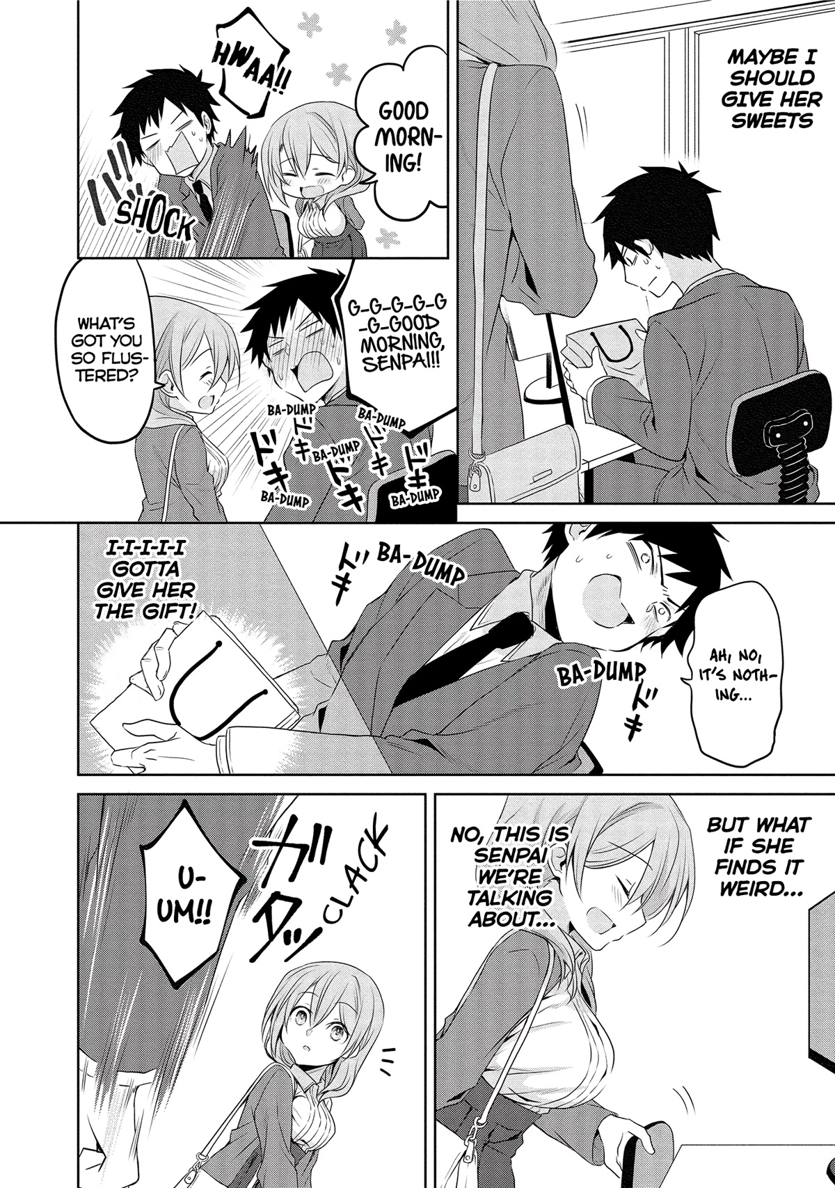 Story of a Small Senior In My Company Chapter 10 page 4 - Chapter 10