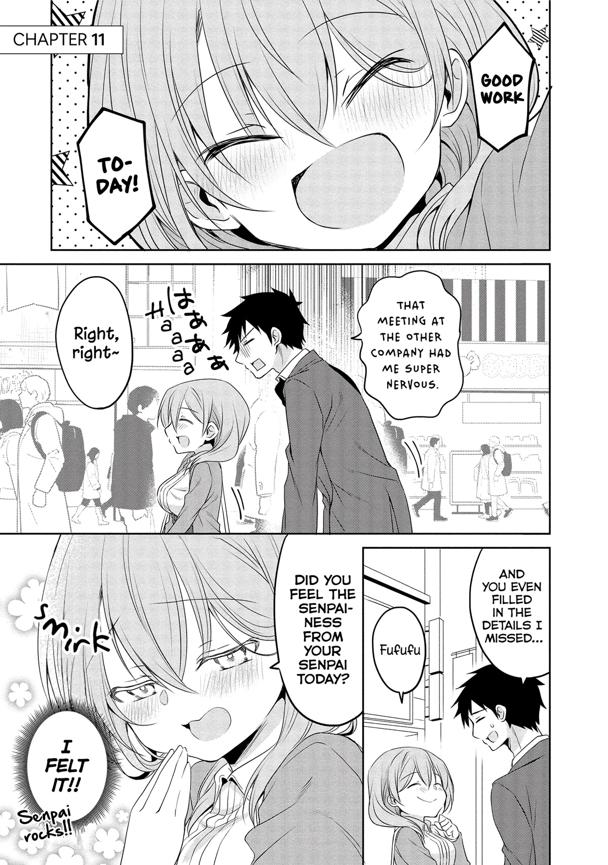 Story of a Small Senior In My Company Chapter 11 page 1 - Chapter 11