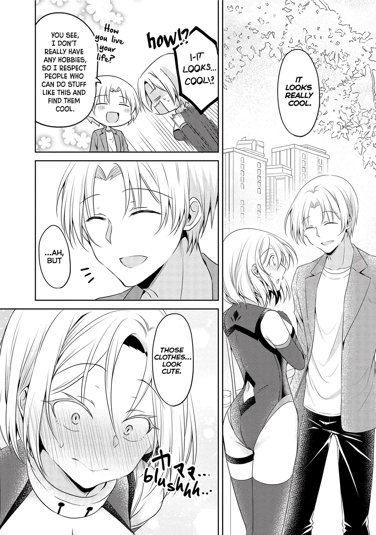 Story of a Small Senior In My Company Chapter 13 page 4 - Chapter 13
