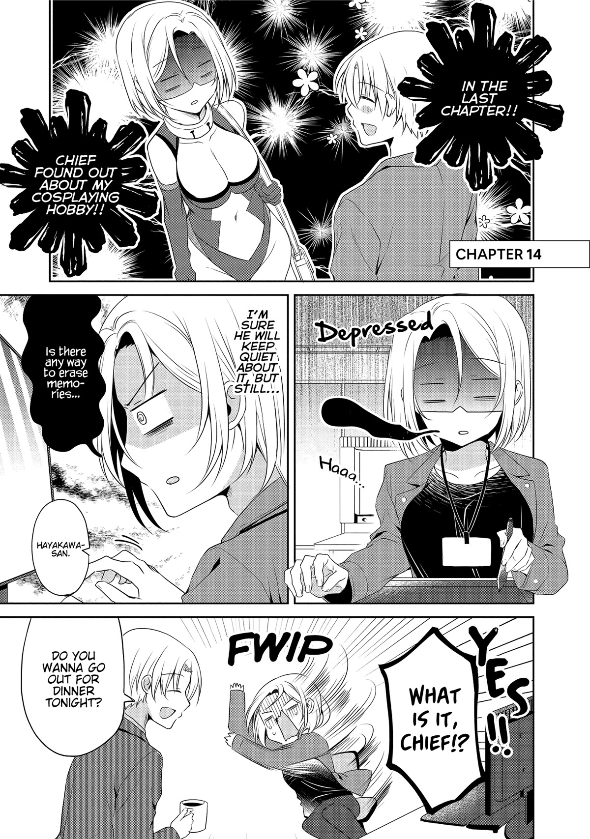 Story of a Small Senior In My Company Chapter 14 page 1 - Chapter 14
