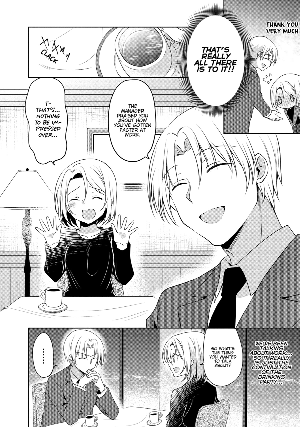 Story of a Small Senior In My Company Chapter 14 page 4 - Chapter 14