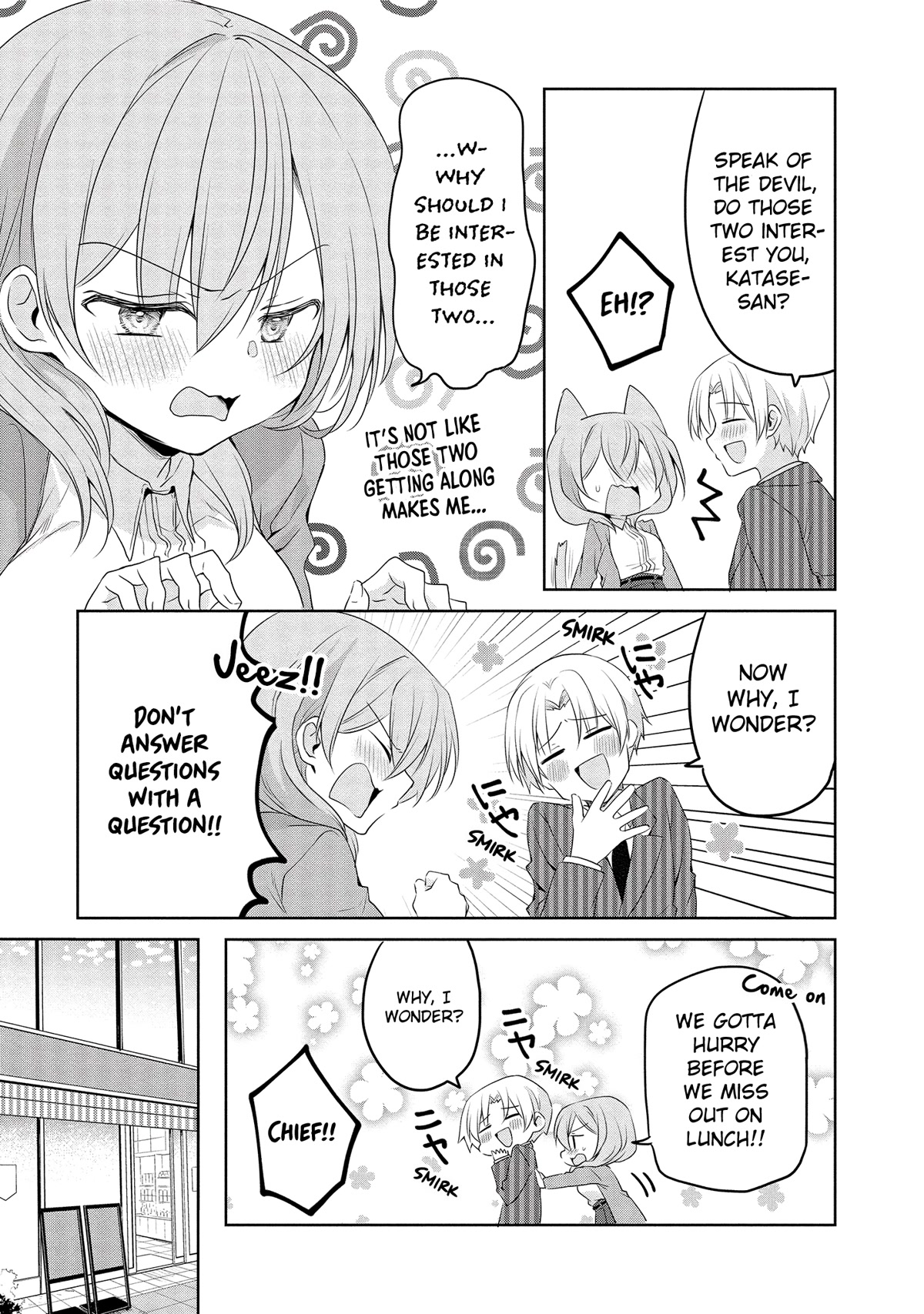 Story of a Small Senior In My Company Chapter 15 page 3 - Chapter 15