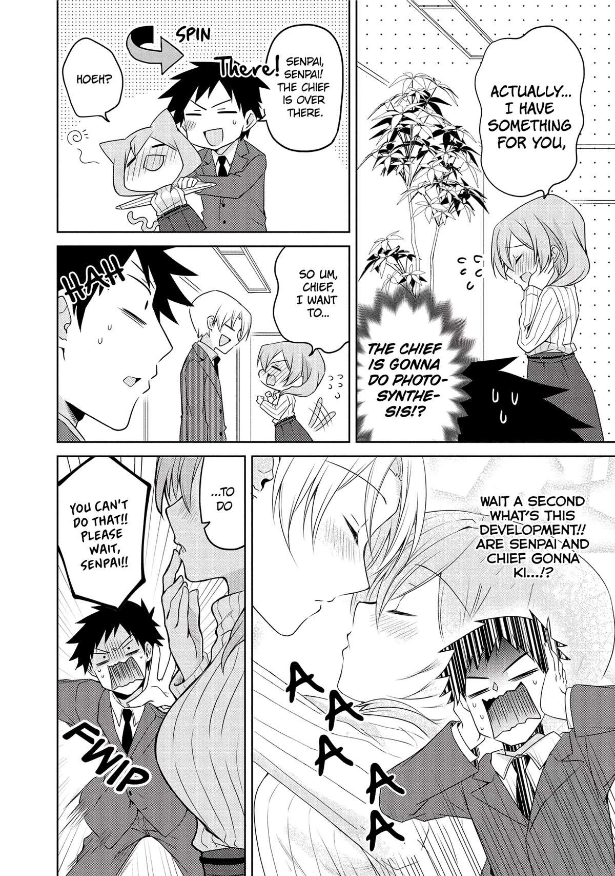 Story of a Small Senior In My Company Chapter 17 page 4 - Chapter 17
