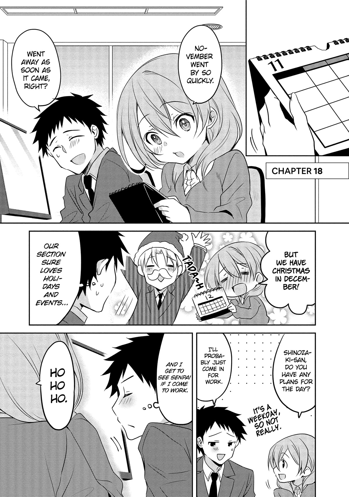 Story of a Small Senior In My Company Chapter 18 page 1 - Chapter 18