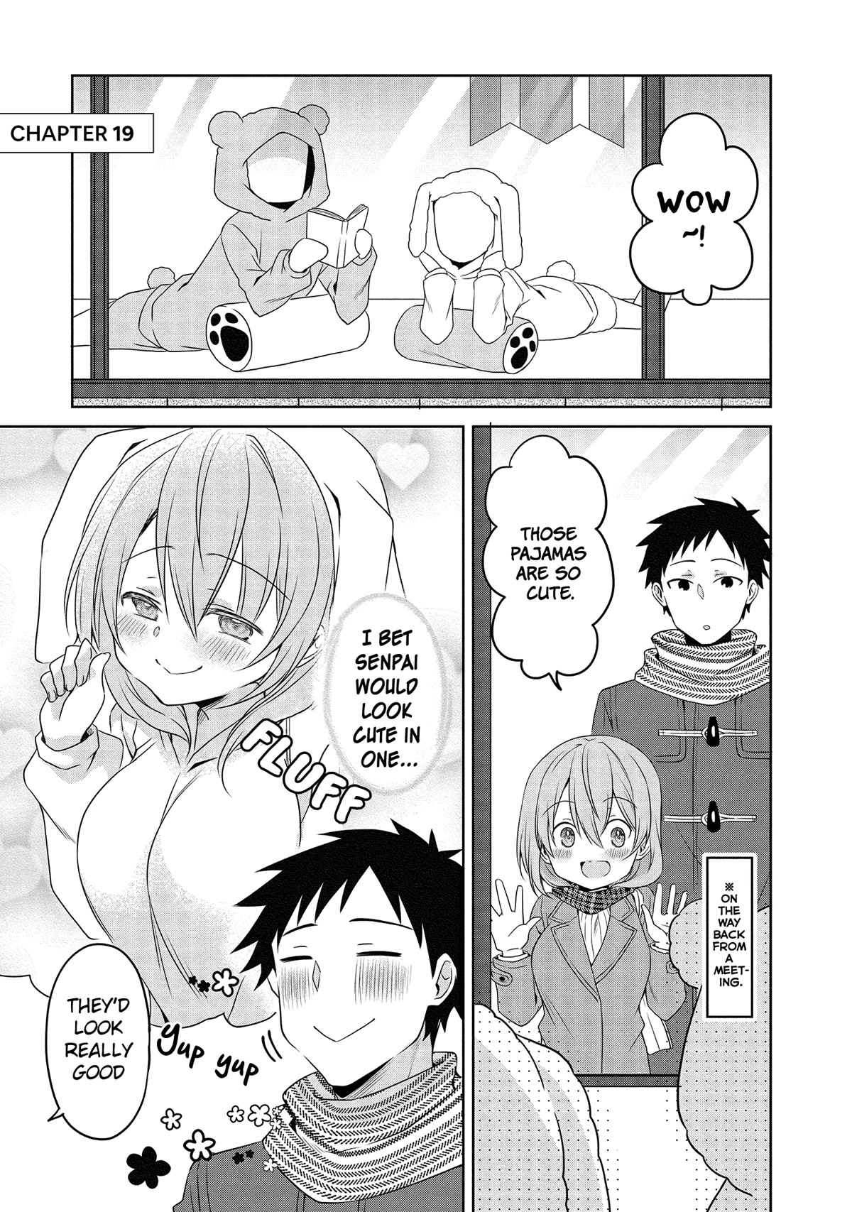 Story of a Small Senior In My Company Chapter 19 page 1 - Chapter 19