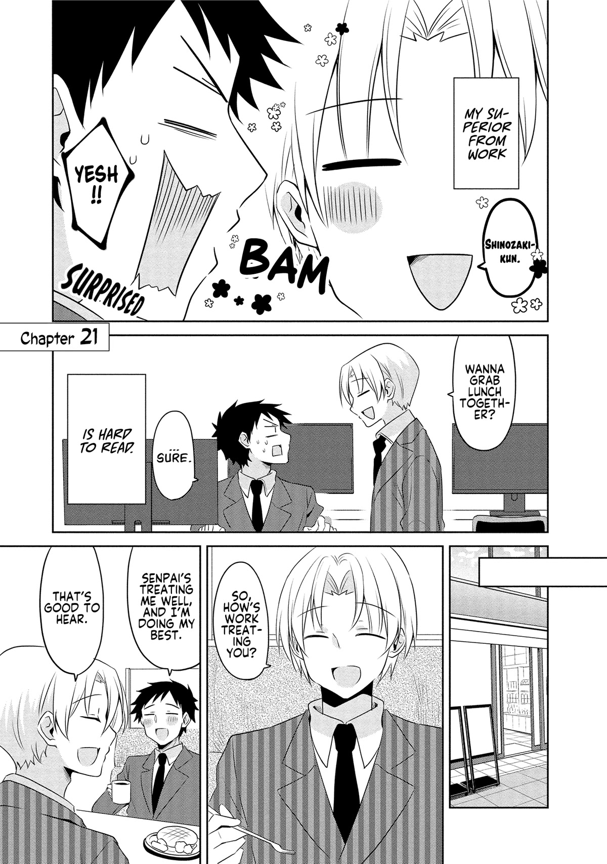 Story of a Small Senior In My Company Chapter 21 page 1 - Chapter 21
