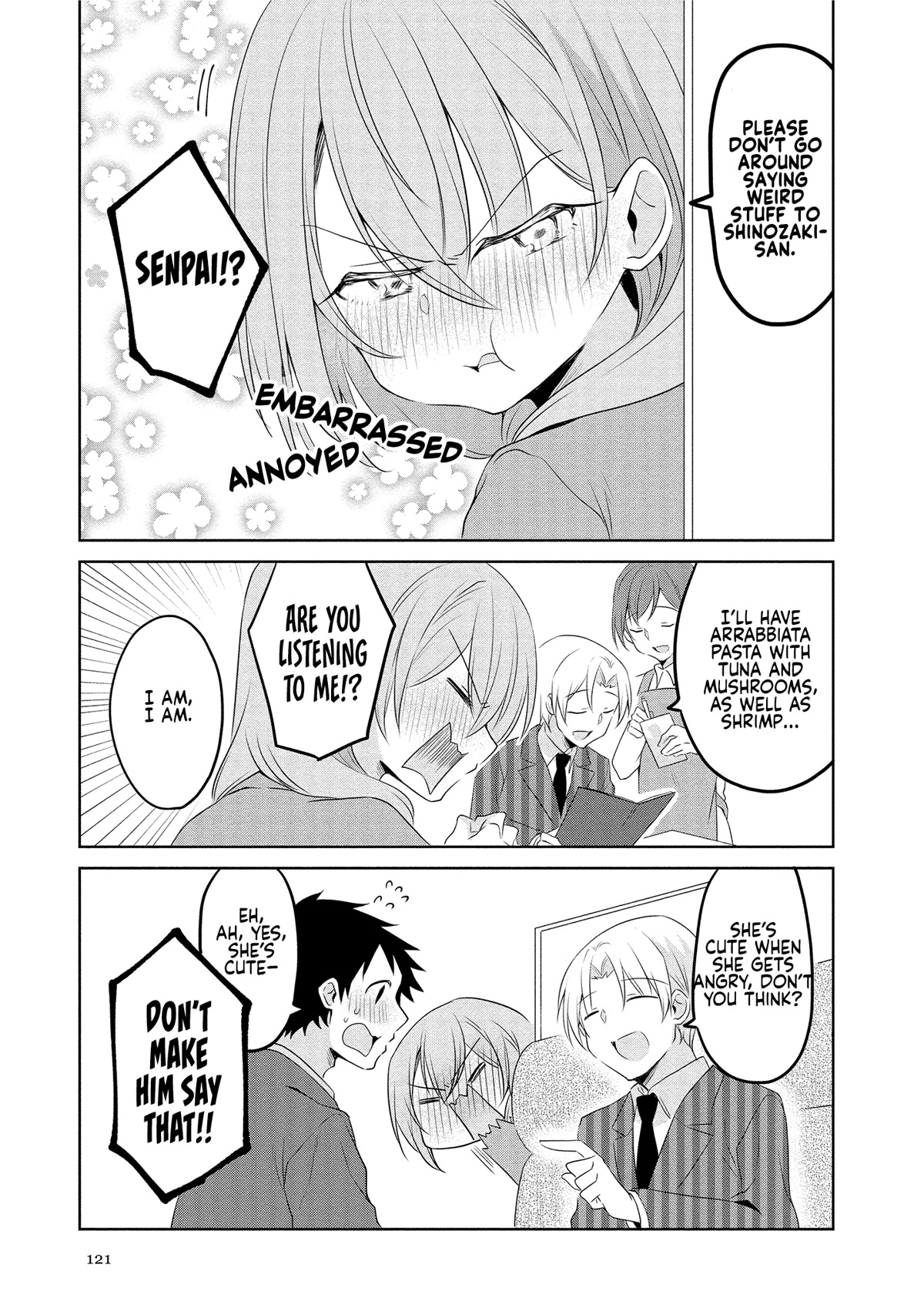 Story of a Small Senior In My Company Chapter 21 page 3 - Chapter 21