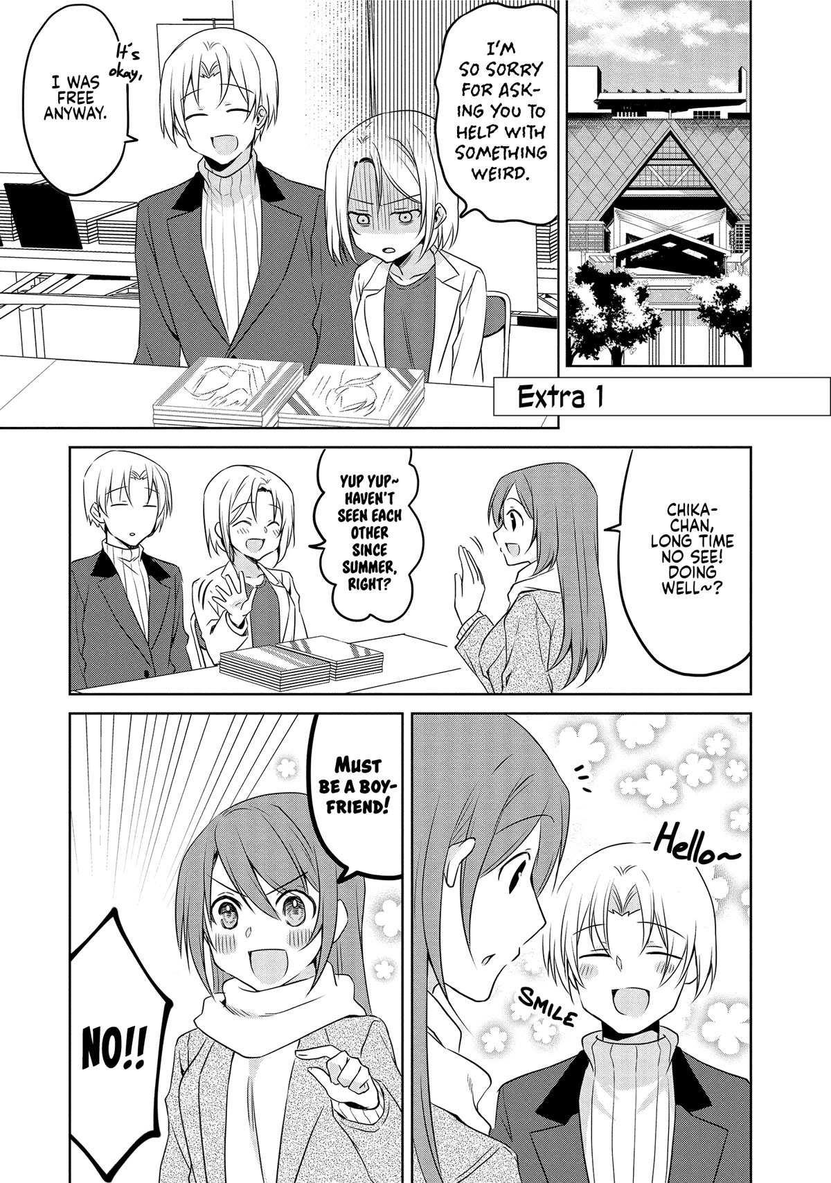 Story of a Small Senior In My Company Chapter 23.1 page 1 - Chapter 23.1