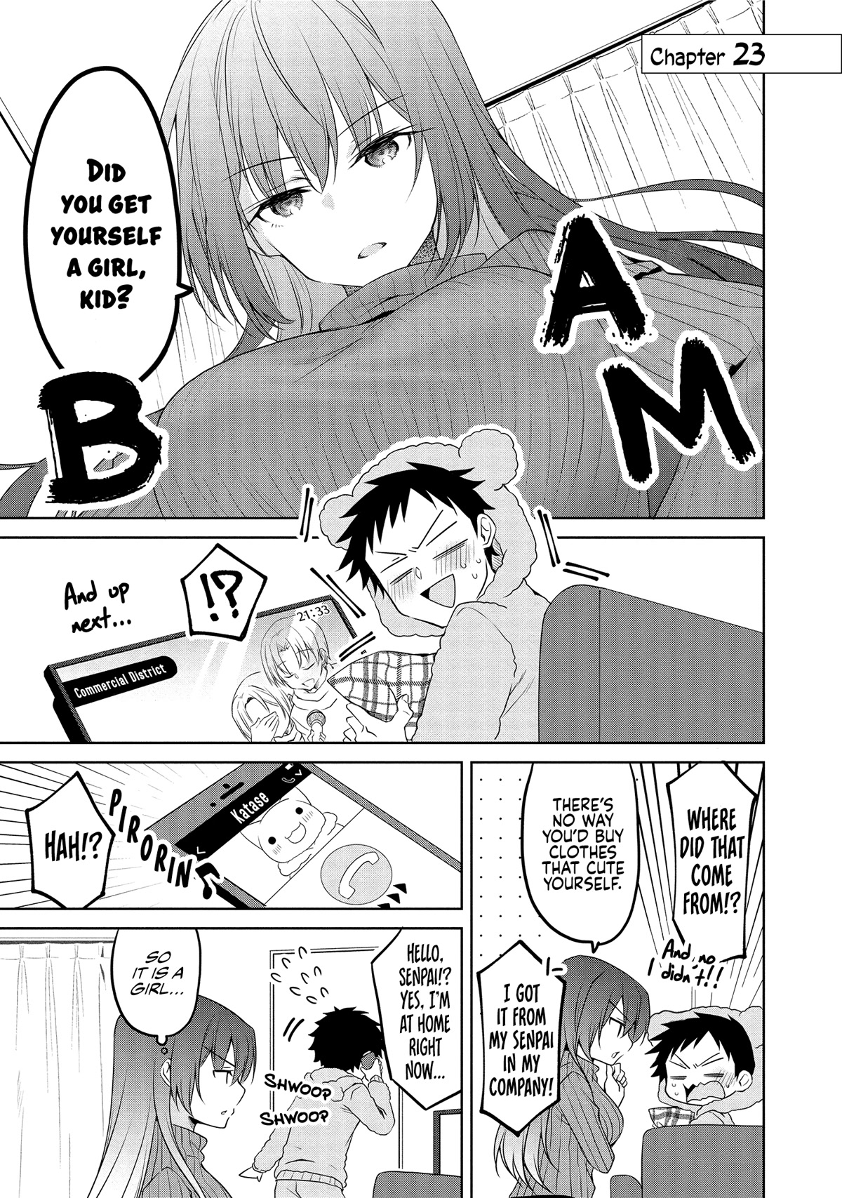 Story of a Small Senior In My Company Chapter 23 page 1 - Chapter 23