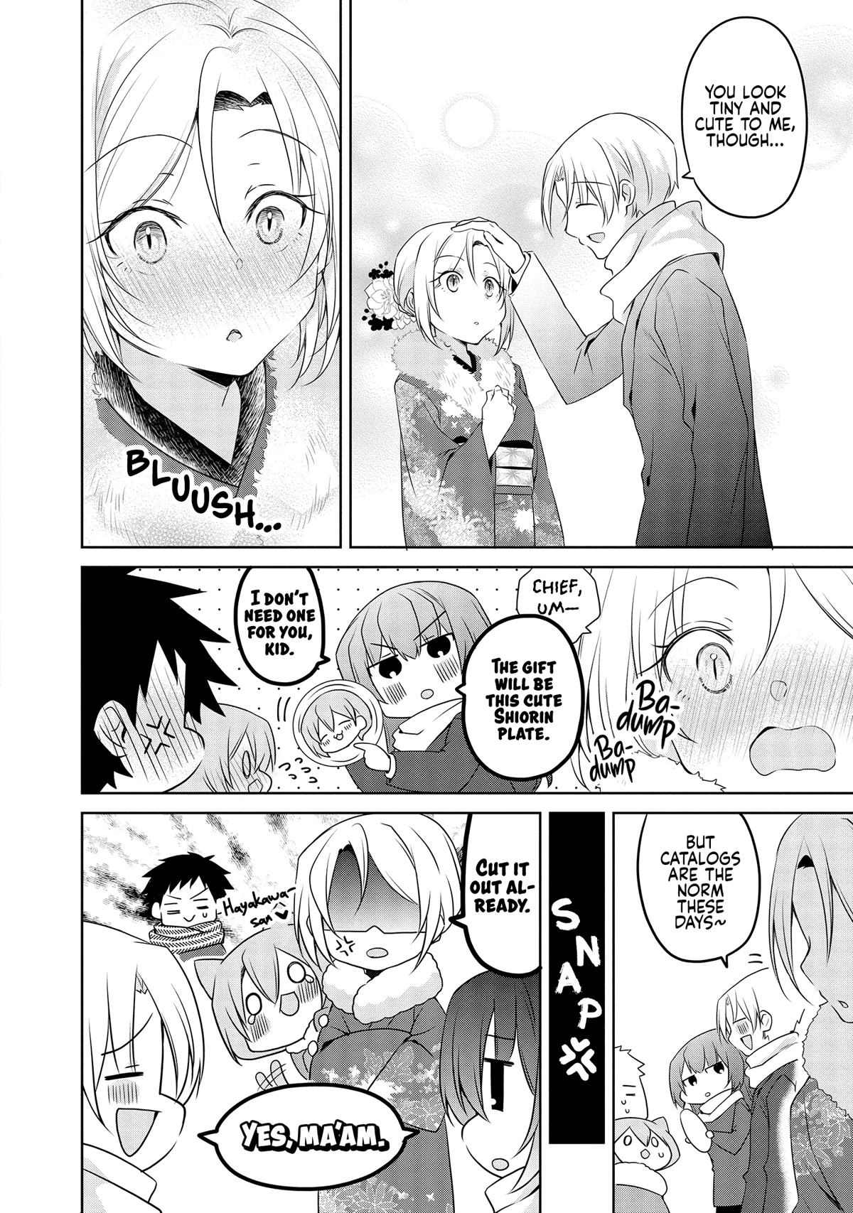 Story of a Small Senior In My Company Chapter 24 page 13 - Chapter 24