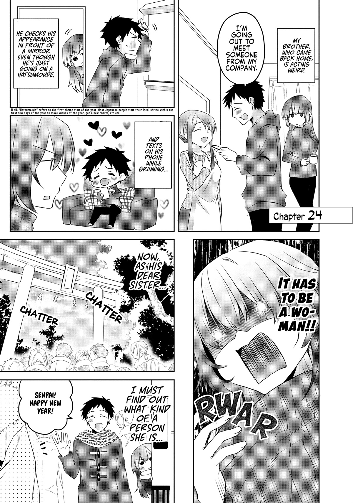 Story of a Small Senior In My Company Chapter 24 page 4 - Chapter 24