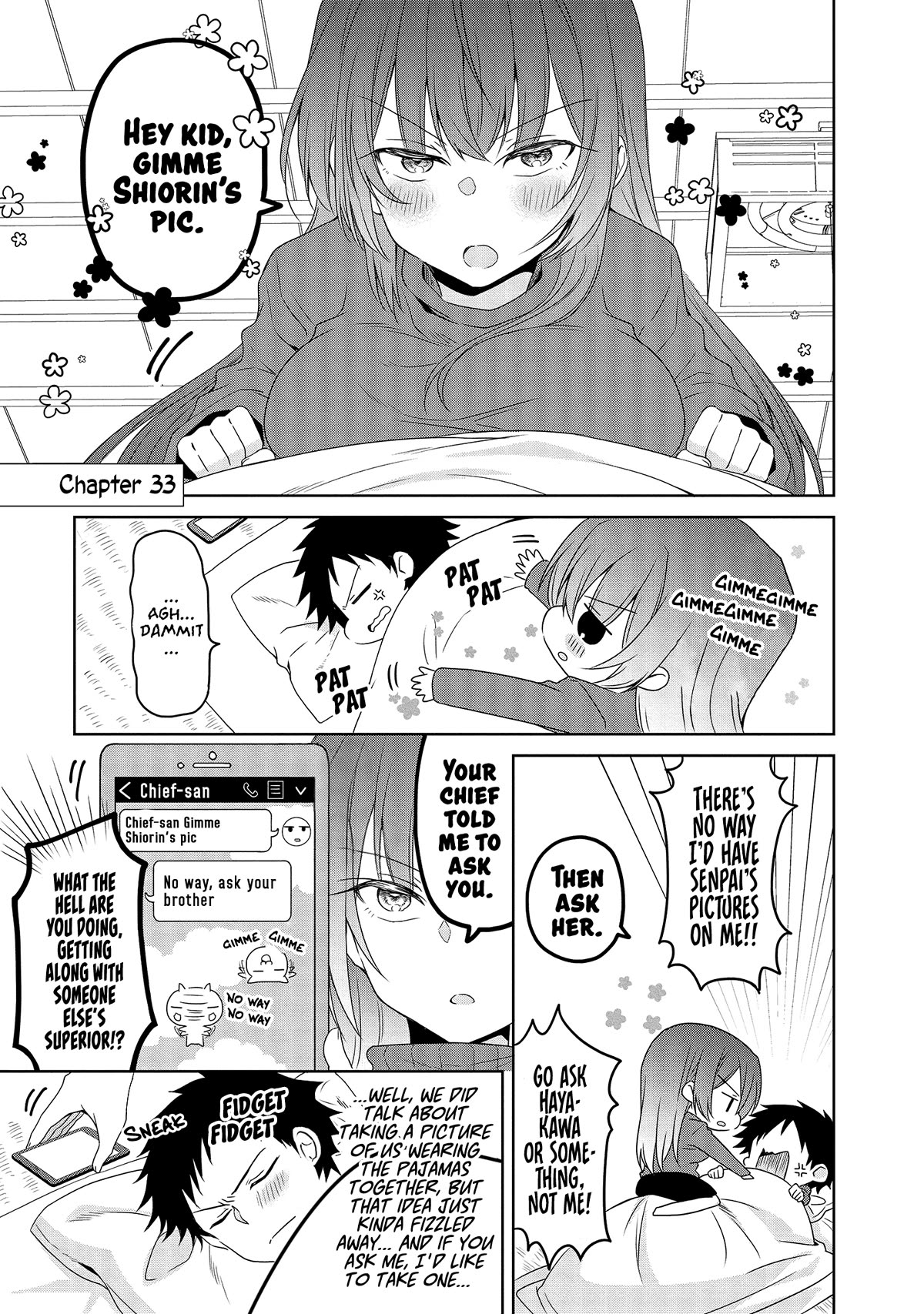 Story of a Small Senior In My Company Chapter 33 page 1 - Chapter 33