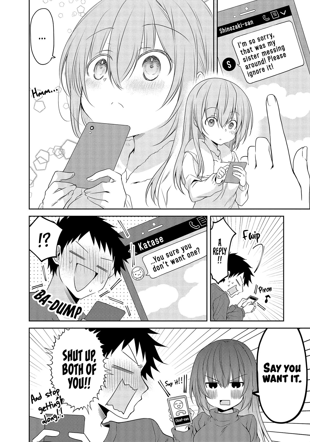 Story of a Small Senior In My Company Chapter 33 page 4 - Chapter 33