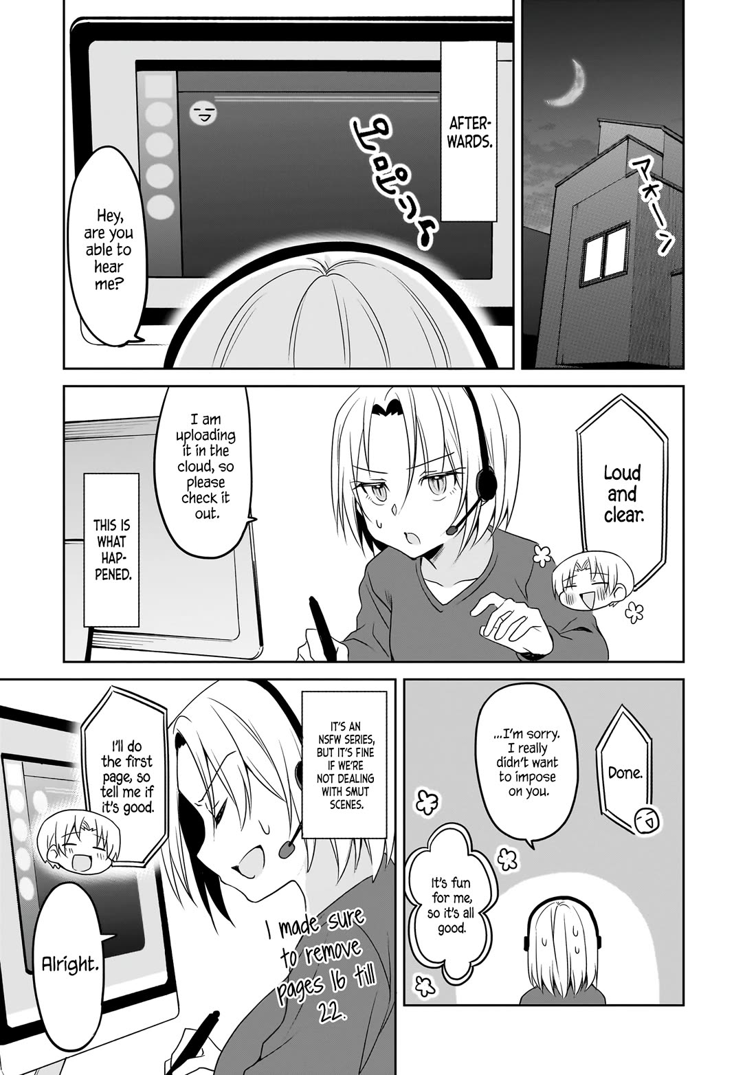 Story of a Small Senior In My Company Chapter 35.5 page 5 - Chapter 35.5: Extra