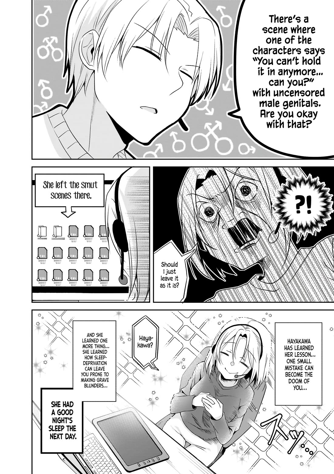 Story of a Small Senior In My Company Chapter 35.5 page 8 - Chapter 35.5: Extra