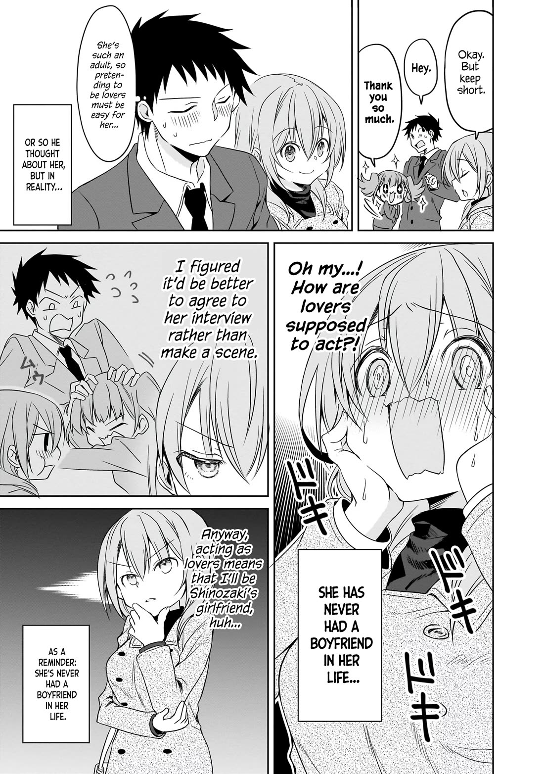 Story of a Small Senior In My Company Chapter 35 page 3 - Chapter 35