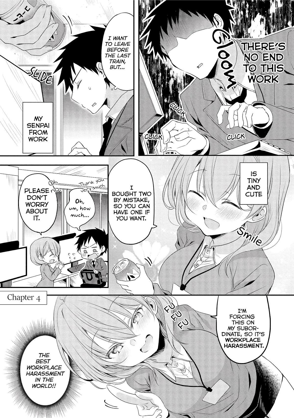 Story of a Small Senior In My Company Chapter 4 page 1 - Chapter 4