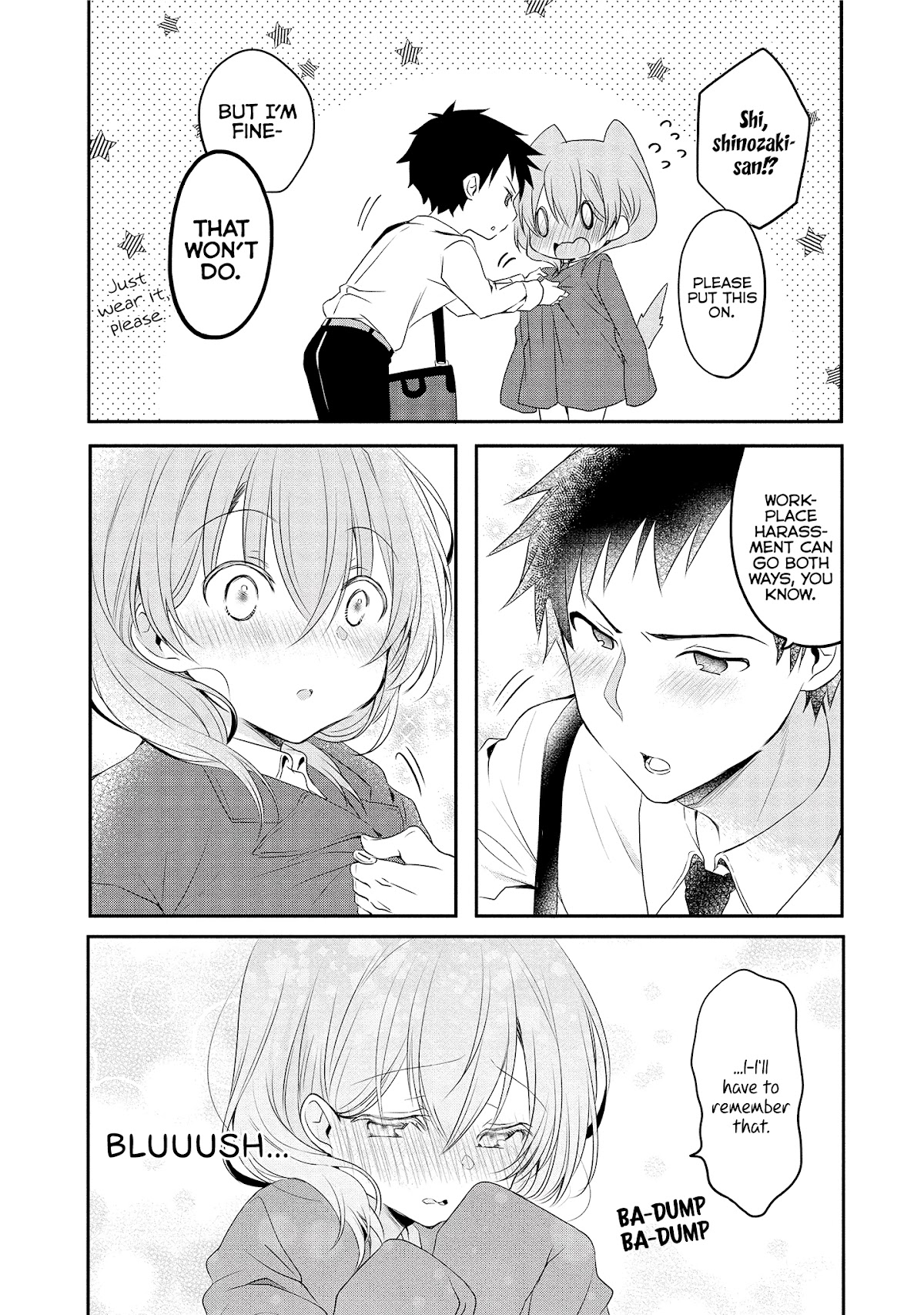 Story of a Small Senior In My Company Chapter 4 page 4 - Chapter 4