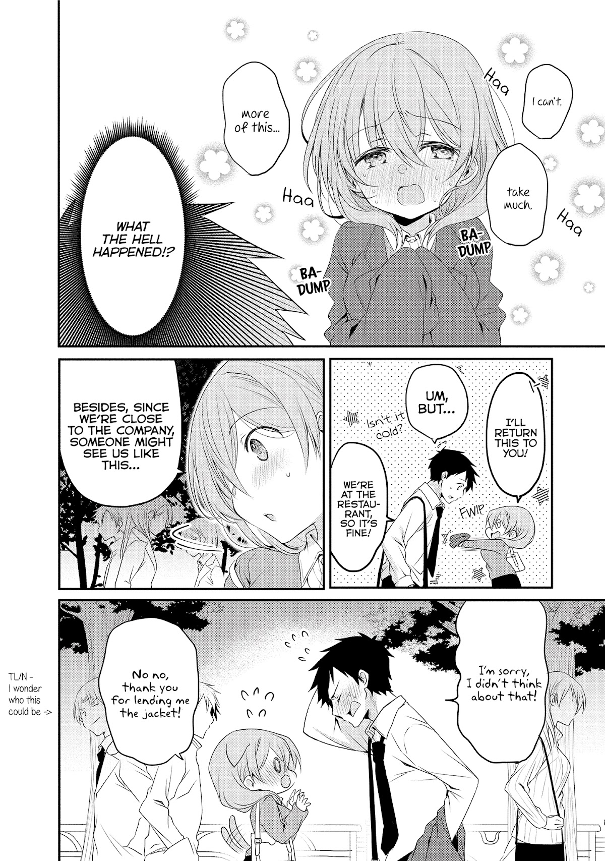 Story of a Small Senior In My Company Chapter 4 page 6 - Chapter 4