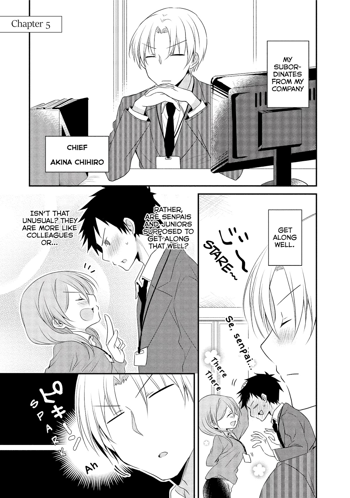Story of a Small Senior In My Company Chapter 5 page 1 - Chapter 5
