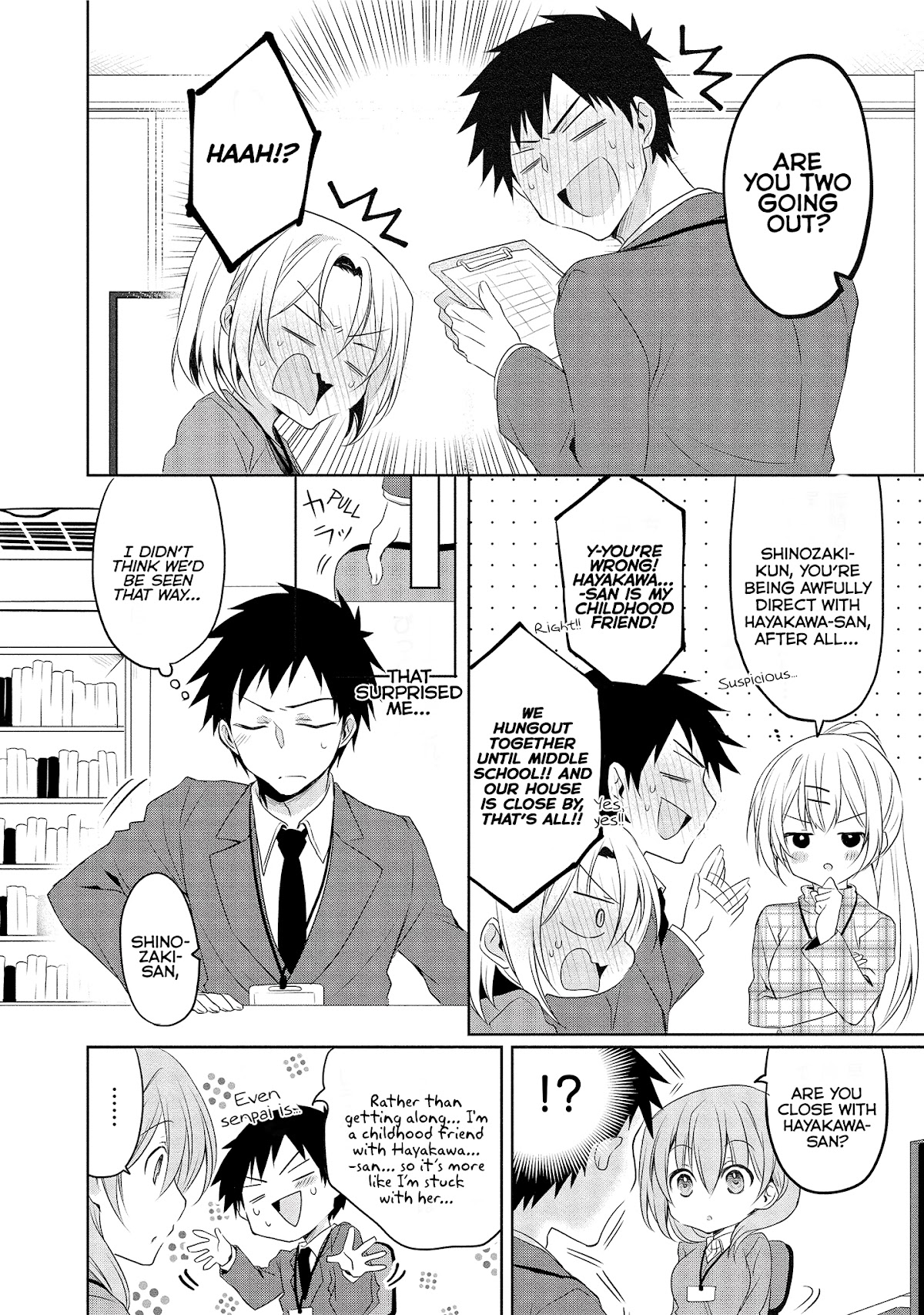 Story of a Small Senior In My Company Chapter 6 page 2 - Chapter 6