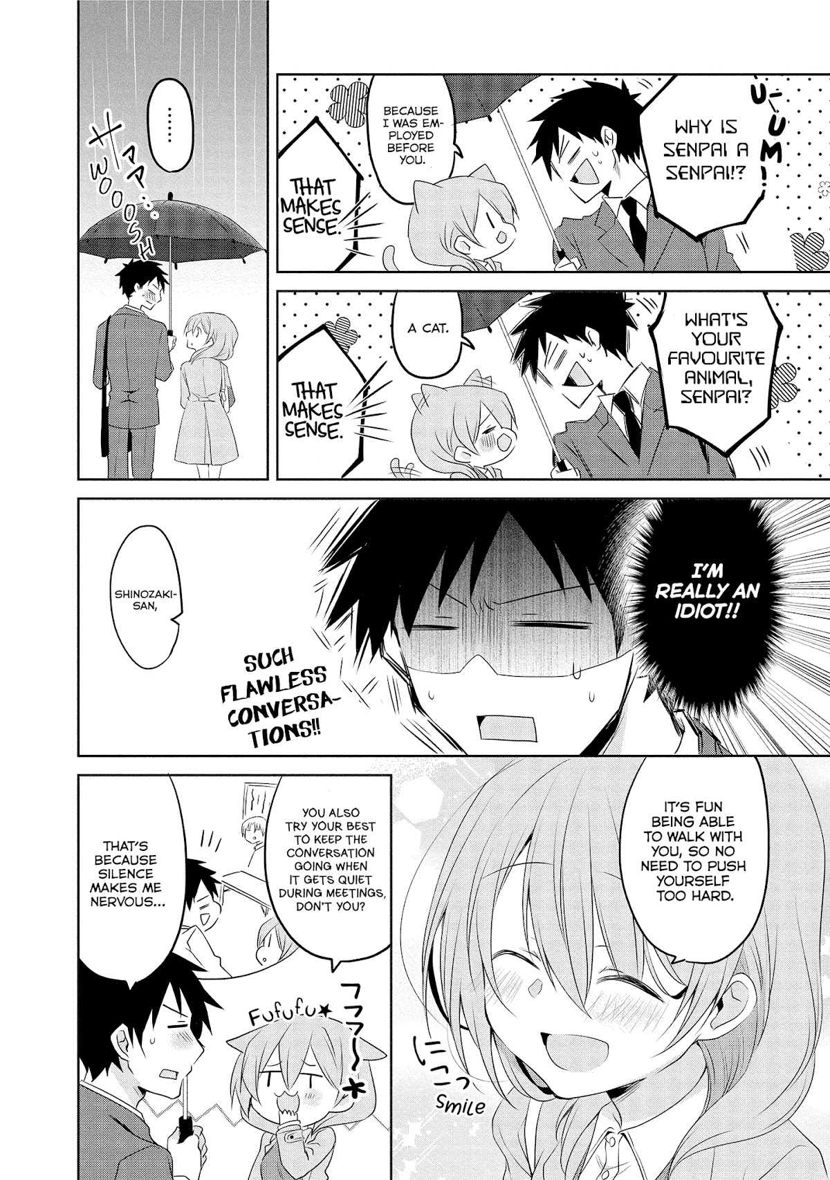 Story of a Small Senior In My Company Chapter 8 page 3 - Chapter 8
