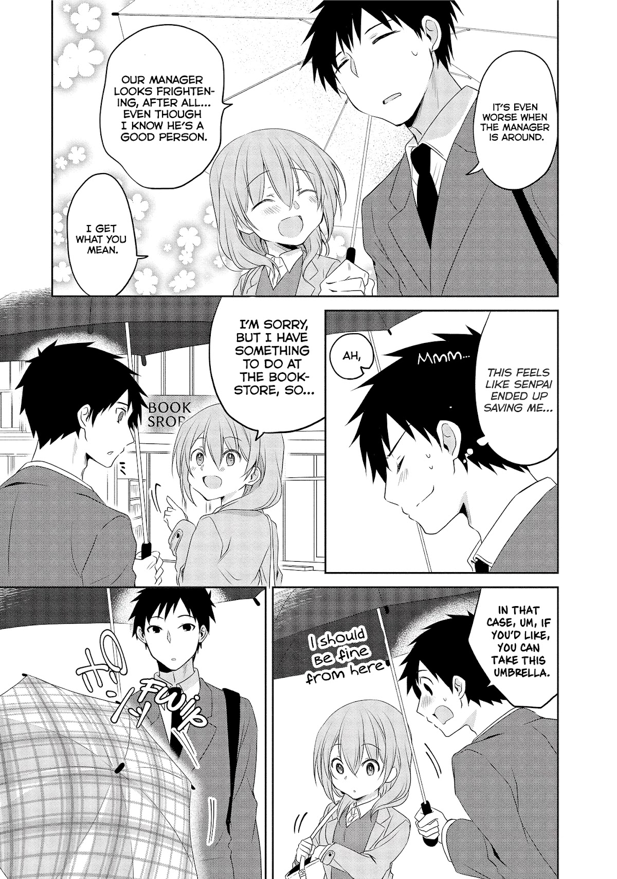 Story of a Small Senior In My Company Chapter 8 page 4 - Chapter 8