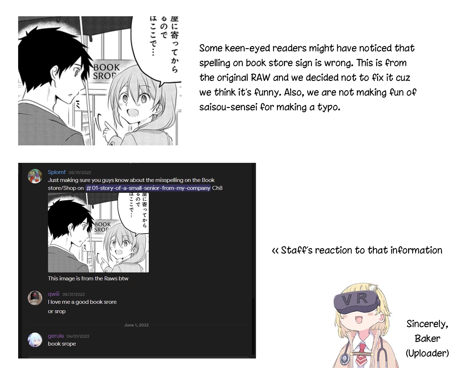 Story of a Small Senior In My Company Chapter 8 page 6 - Chapter 8