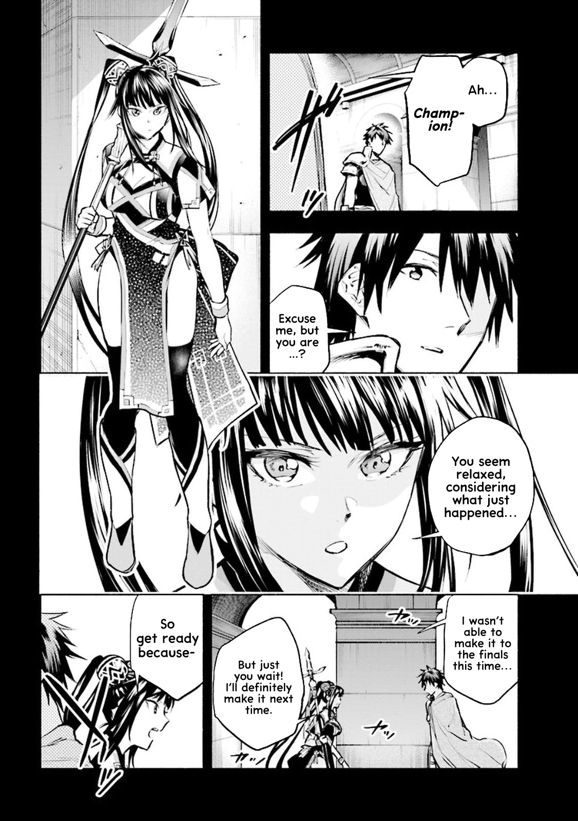 Story of a "Unemployed" Champion and a Princess Who Together Find Their Happiness Chapter 2.1 page 6 - Chapter 2.1