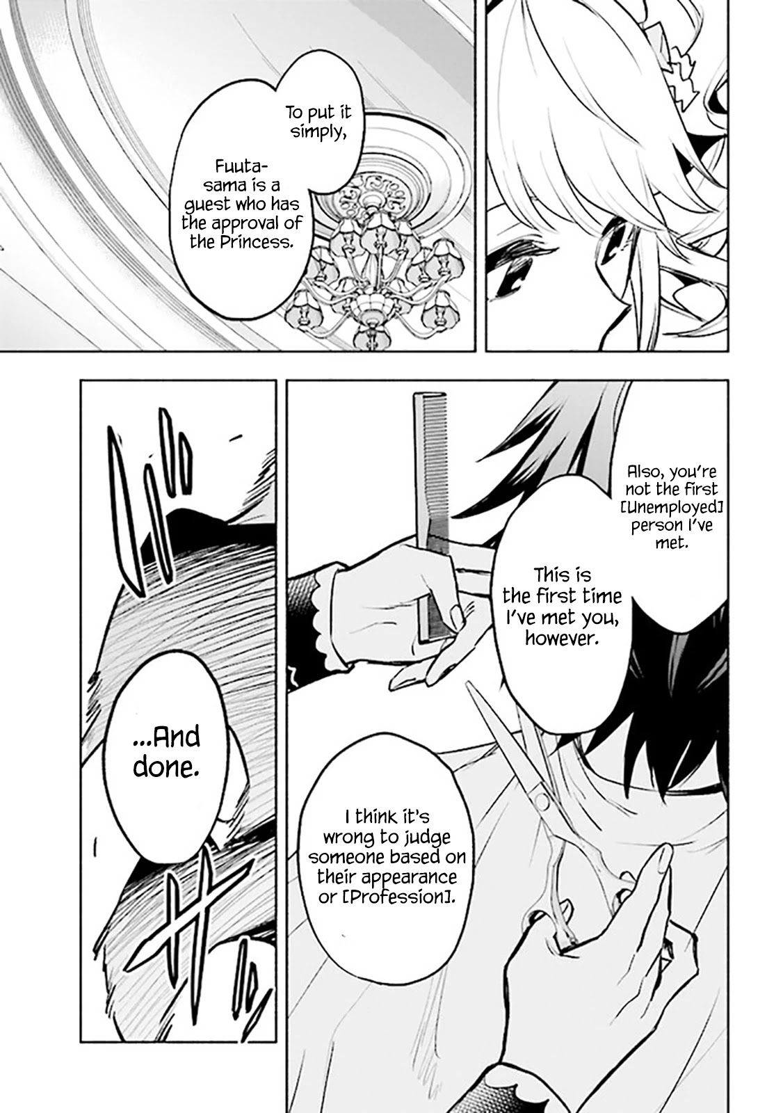 Story of a "Unemployed" Champion and a Princess Who Together Find Their Happiness Chapter 3.1 page 13 - Chapter 3.1