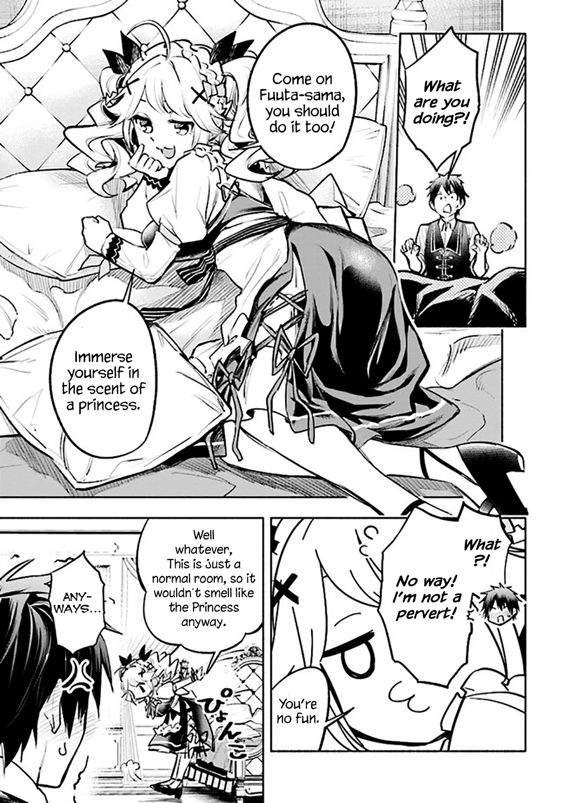 Story of a "Unemployed" Champion and a Princess Who Together Find Their Happiness Chapter 4.1 page 11 - Chapter 4.1