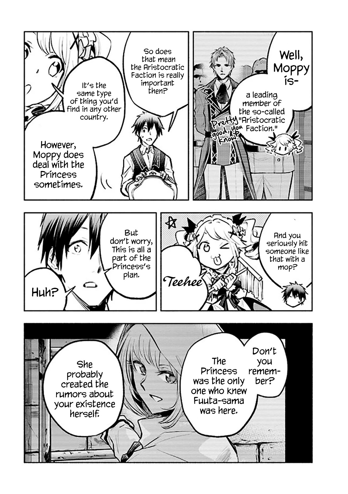 Story of a "Unemployed" Champion and a Princess Who Together Find Their Happiness Chapter 4.1 page 8 - Chapter 4.1