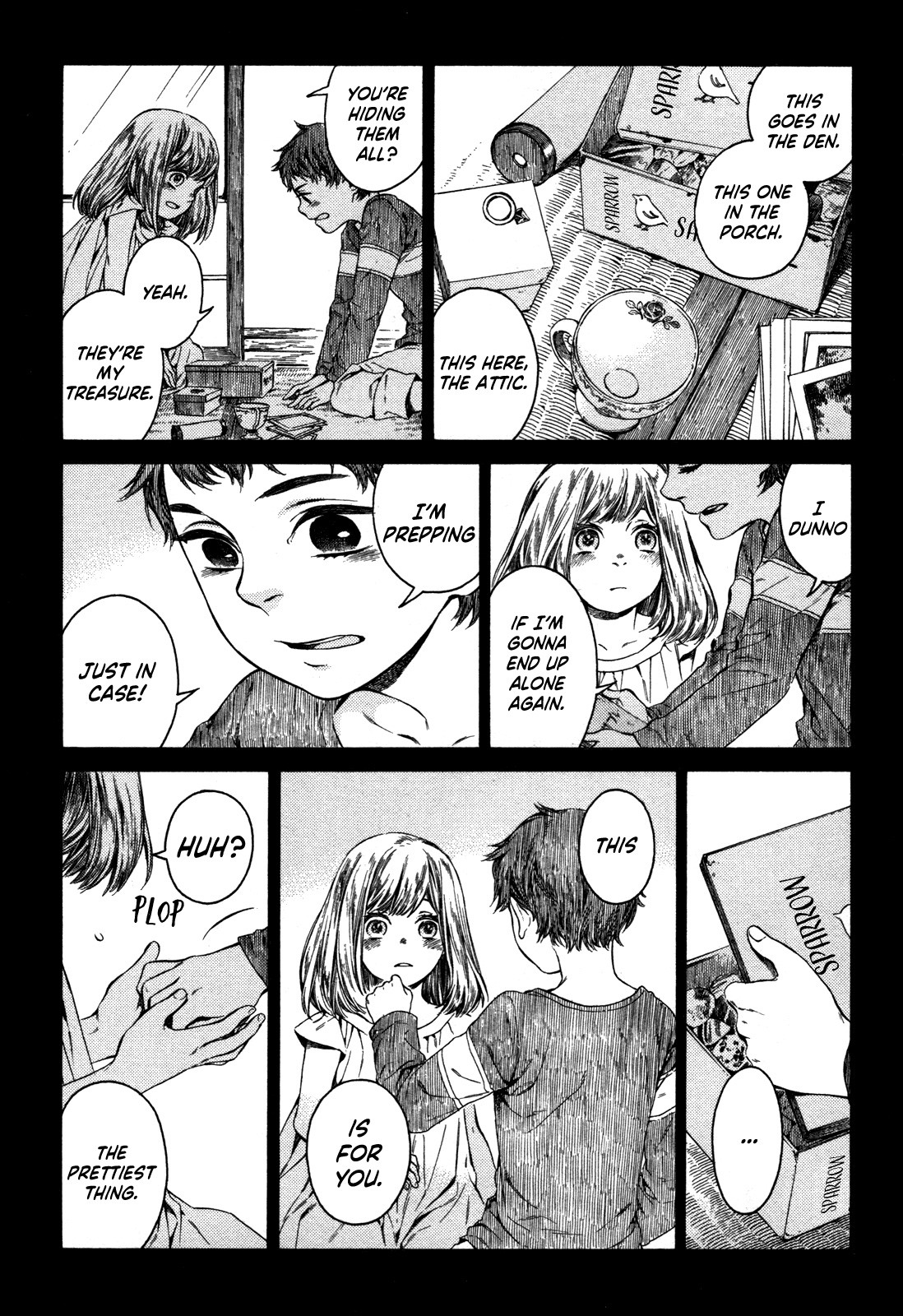 Story of Carocheila Chapter 2.5 page 20 - Chapter 2.5: Flowers on Your Eyelids