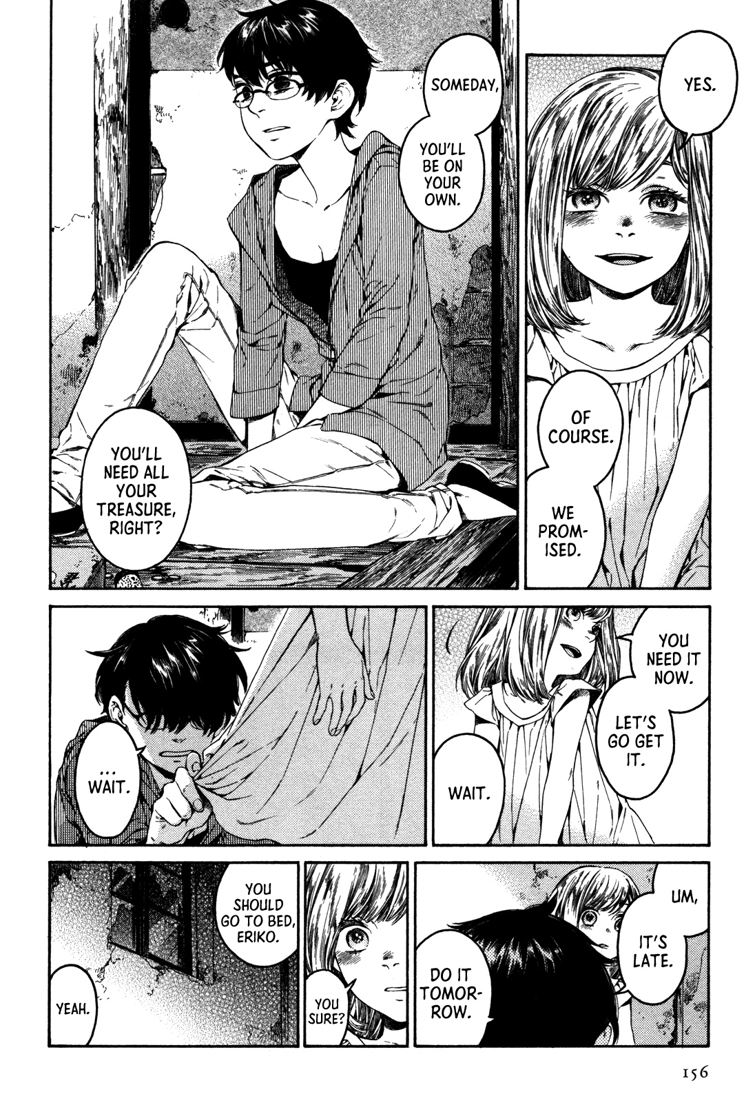 Story of Carocheila Chapter 2.5 page 22 - Chapter 2.5: Flowers on Your Eyelids