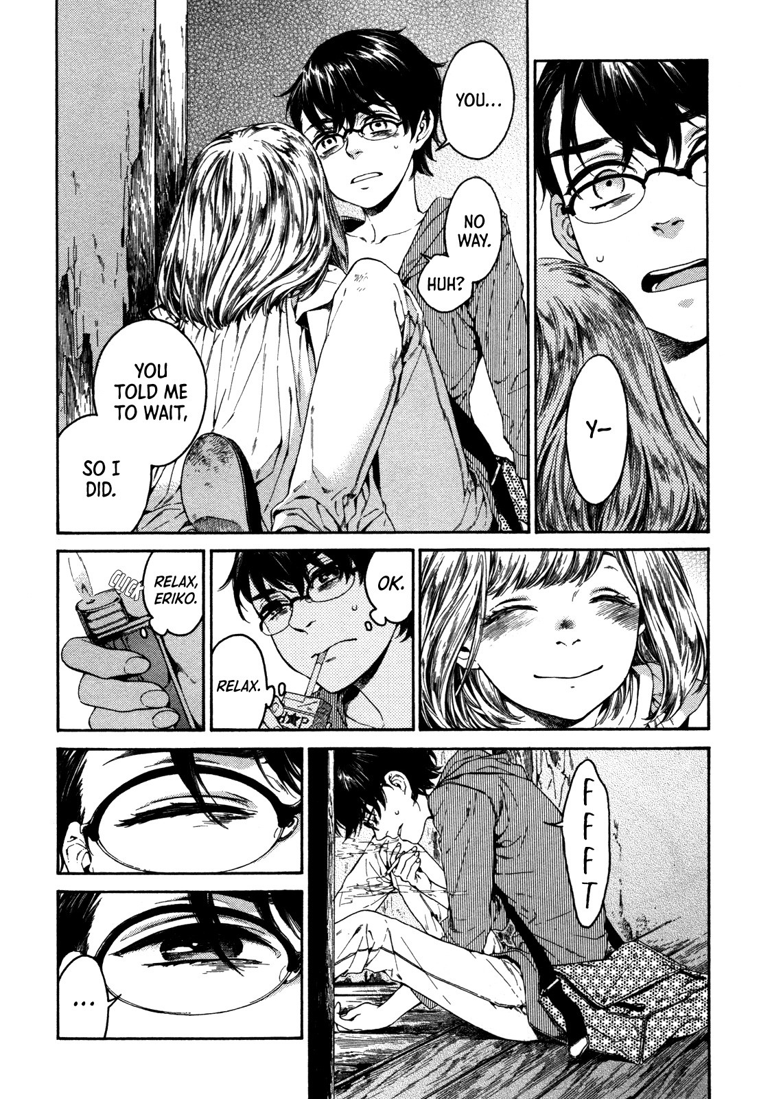Story of Carocheila Chapter 2.5 page 8 - Chapter 2.5: Flowers on Your Eyelids