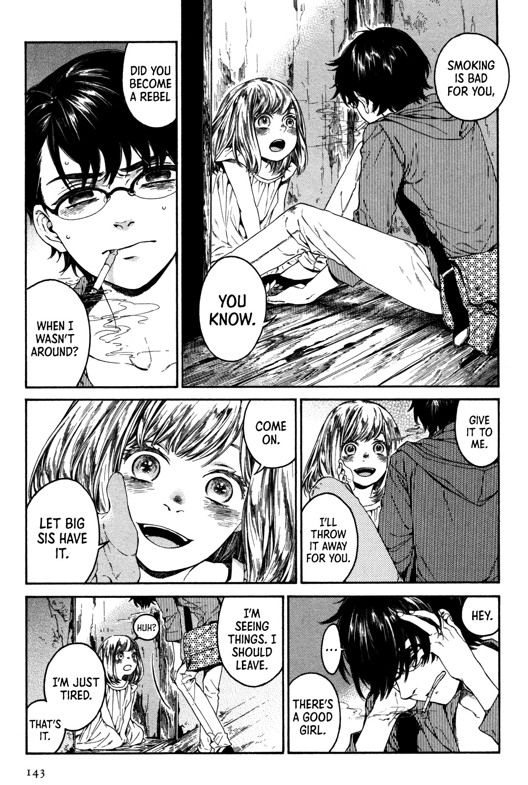 Story of Carocheila Chapter 2.5 page 9 - Chapter 2.5: Flowers on Your Eyelids
