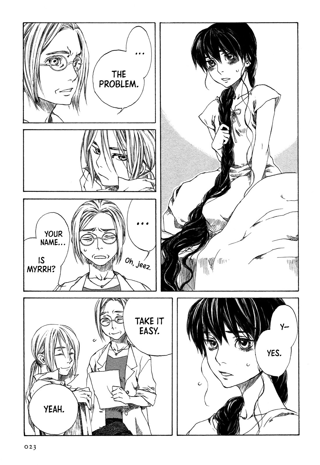 Story of Carocheila Chapter 3 page 24 - Chapter 3: Haircut
