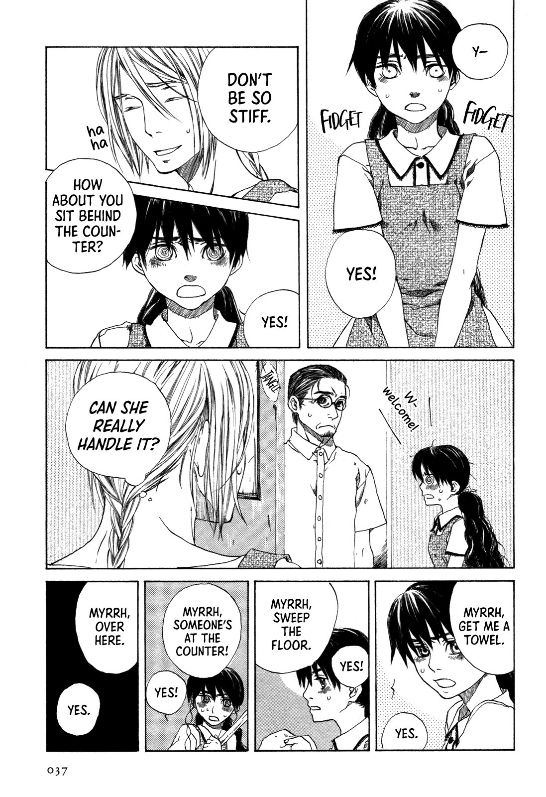 Story of Carocheila Chapter 3 page 38 - Chapter 3: Haircut
