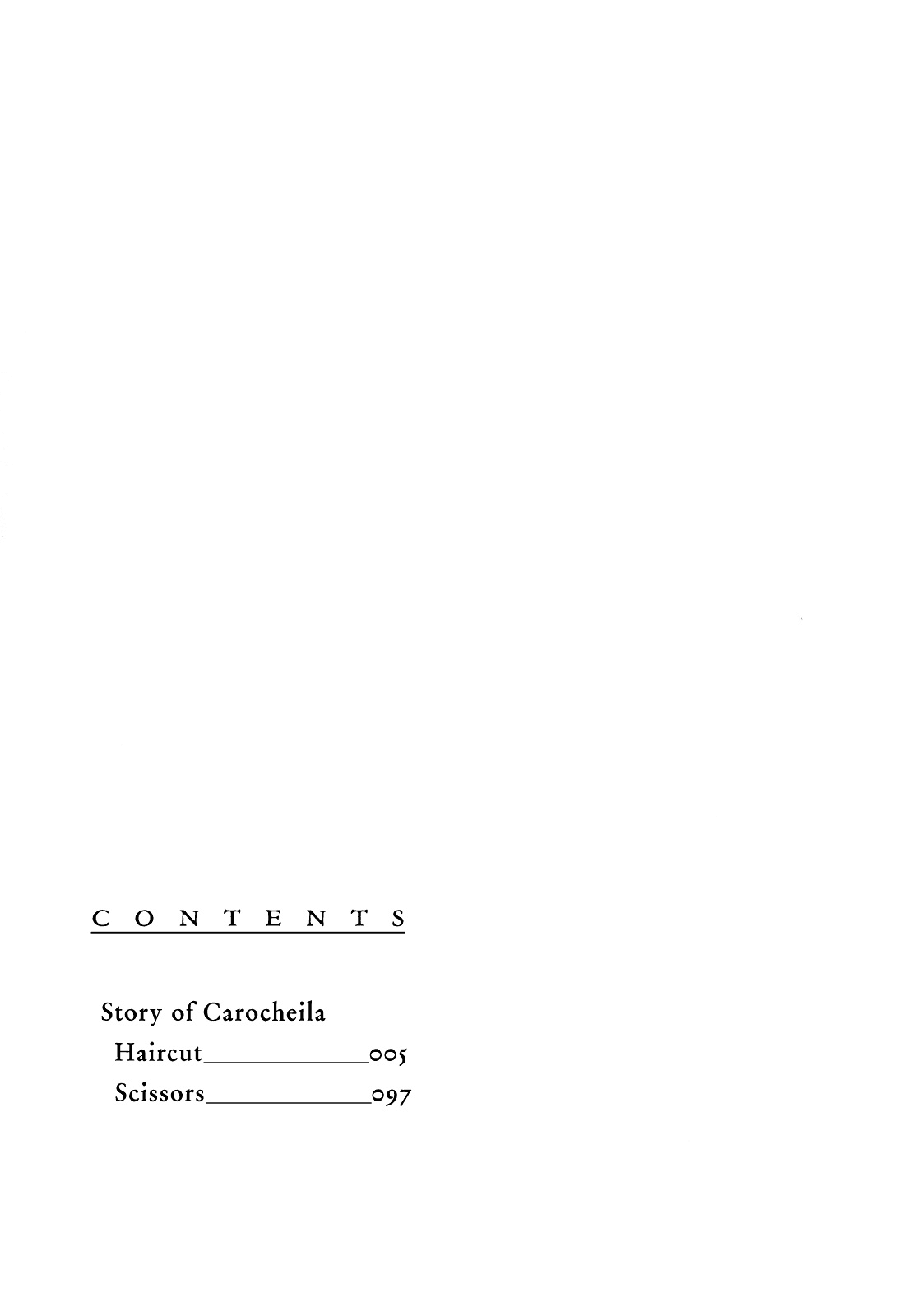 Story of Carocheila Chapter 3 page 4 - Chapter 3: Haircut