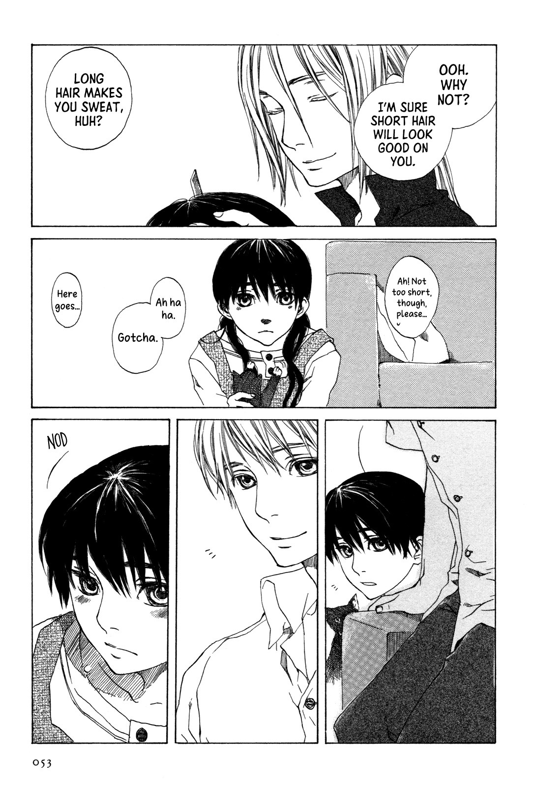 Story of Carocheila Chapter 3 page 54 - Chapter 3: Haircut