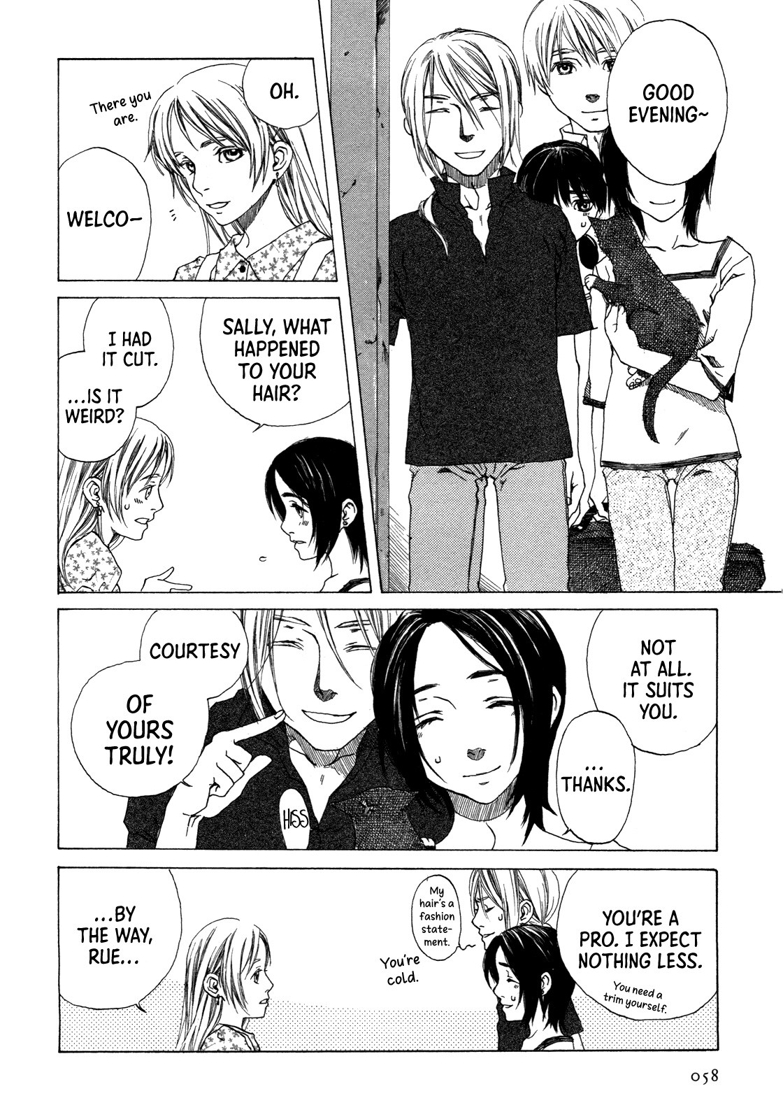 Story of Carocheila Chapter 3 page 59 - Chapter 3: Haircut