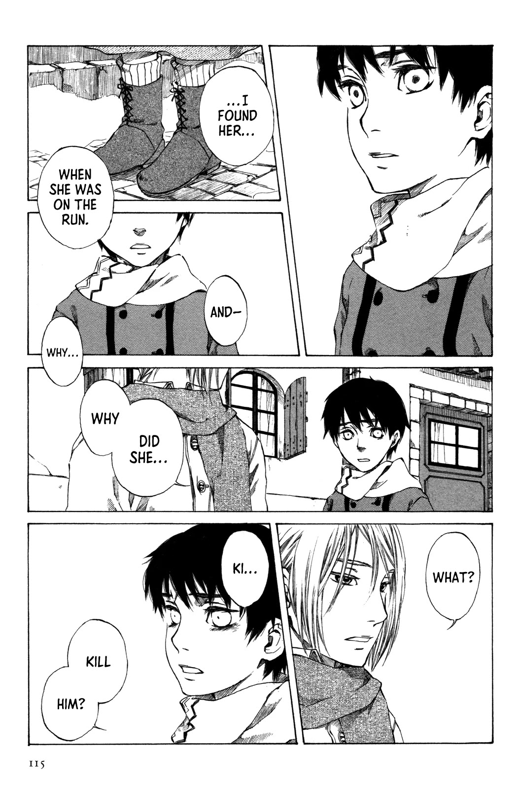 Story of Carocheila Chapter 4 page 19 - Chapter 4: Scissors [END]