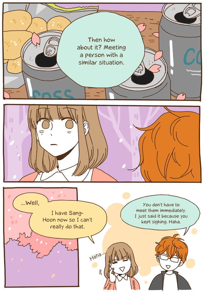 Story of Someone We Know Chapter 53 page 3 - Chapter 53 : Spring + Cherry Blossoms + Beer