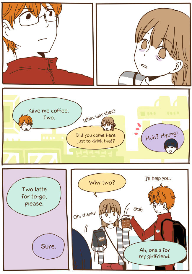 Story of Someone We Know Chapter 53 page 9 - Chapter 53 : Spring + Cherry Blossoms + Beer