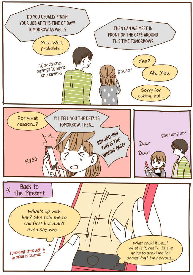 Story of Someone We Know Chapter 58 page 6 - Chapter 58 : Why Are You Quitting?